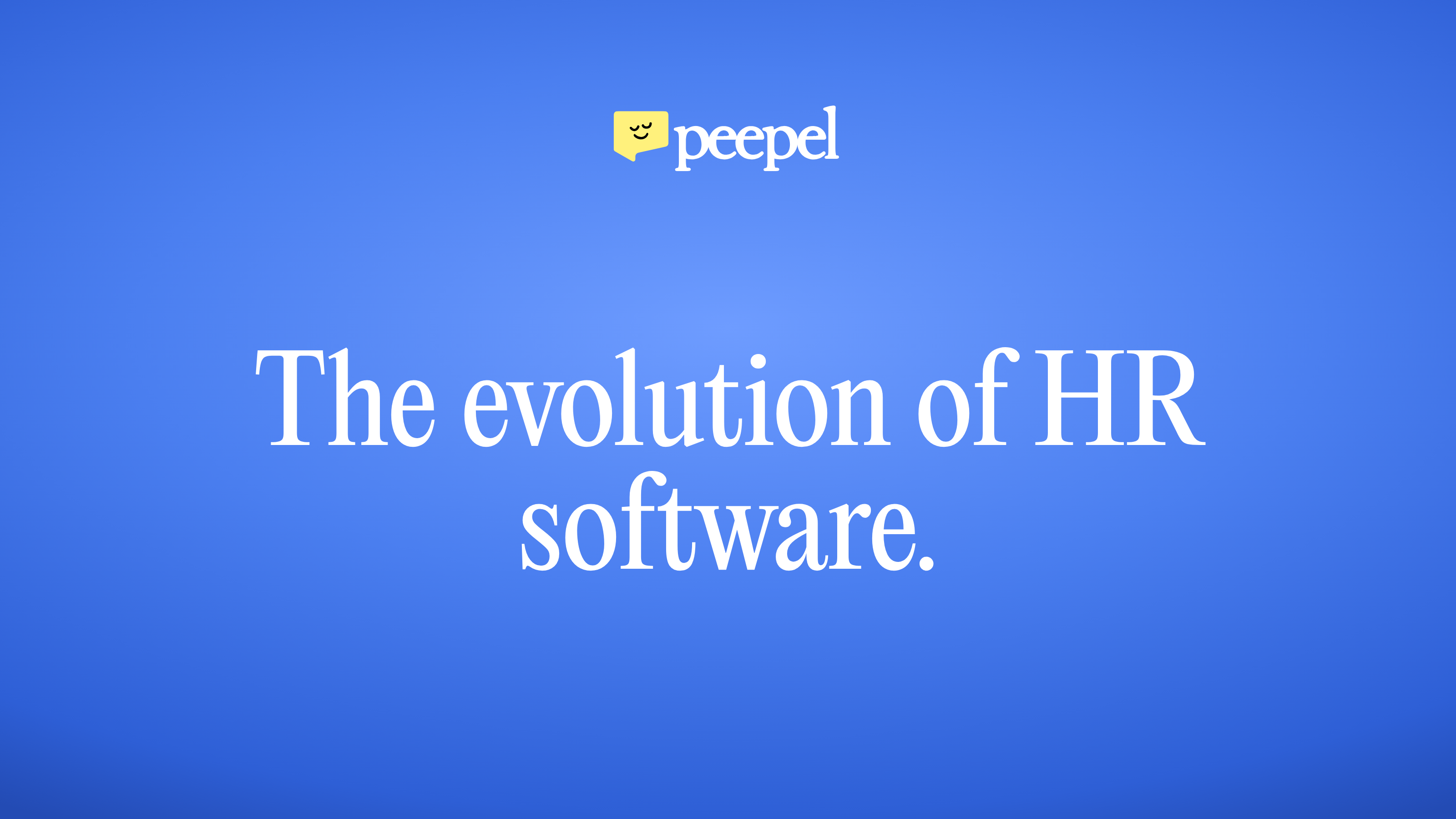 De evolutie van HR-software: van dossierkast naar agentic HR (2026).