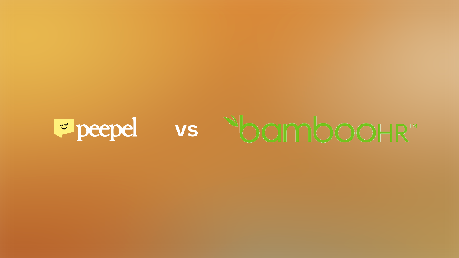Peepel vs BambooHR - vergelijking van het Amerikaanse HR-platform BambooHR en het agentic HR-platform Peepel voor Belgische en Nederlandse kmo's.